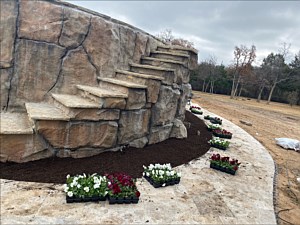 Artificial Rock Waterfalls